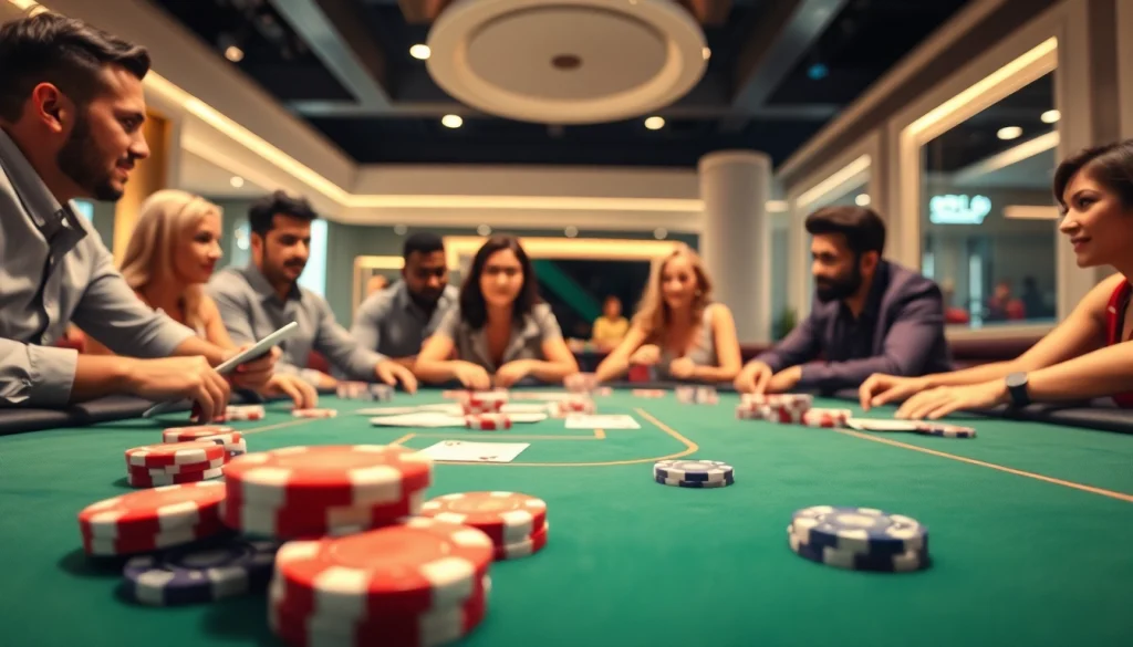Engage in thrilling online poker kr ly with diverse players in a competitive atmosphere.