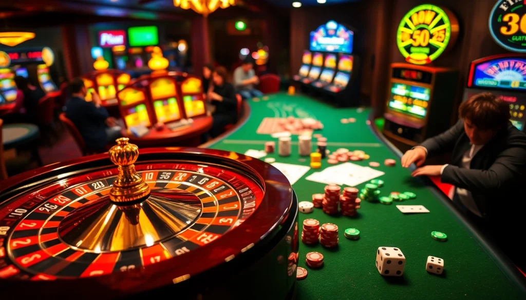 Sanctioned by trusted gambling platforms, giải mã nhà cái uy tín reflects excitement on casino floors with players winning at tables.