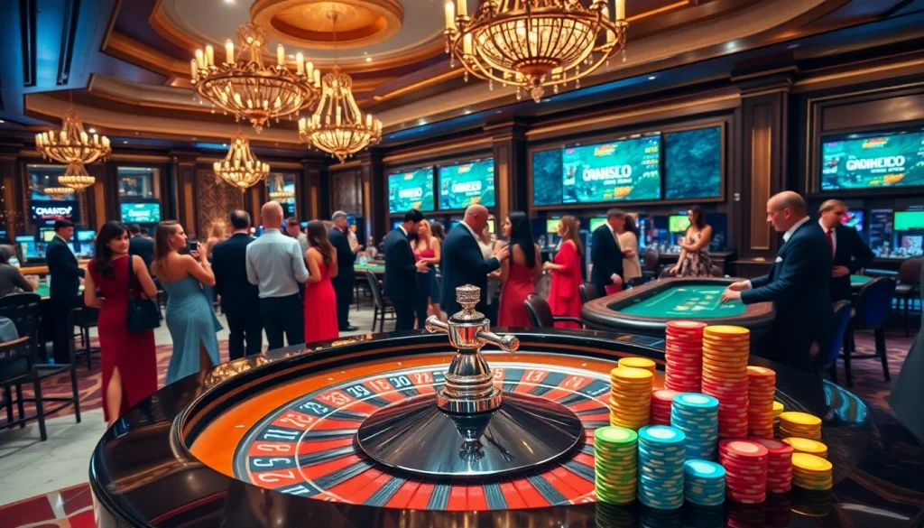 Experience the excitement of casino games at https://tk88t.org/ with players engaging in poker, roulette, and slot machines.