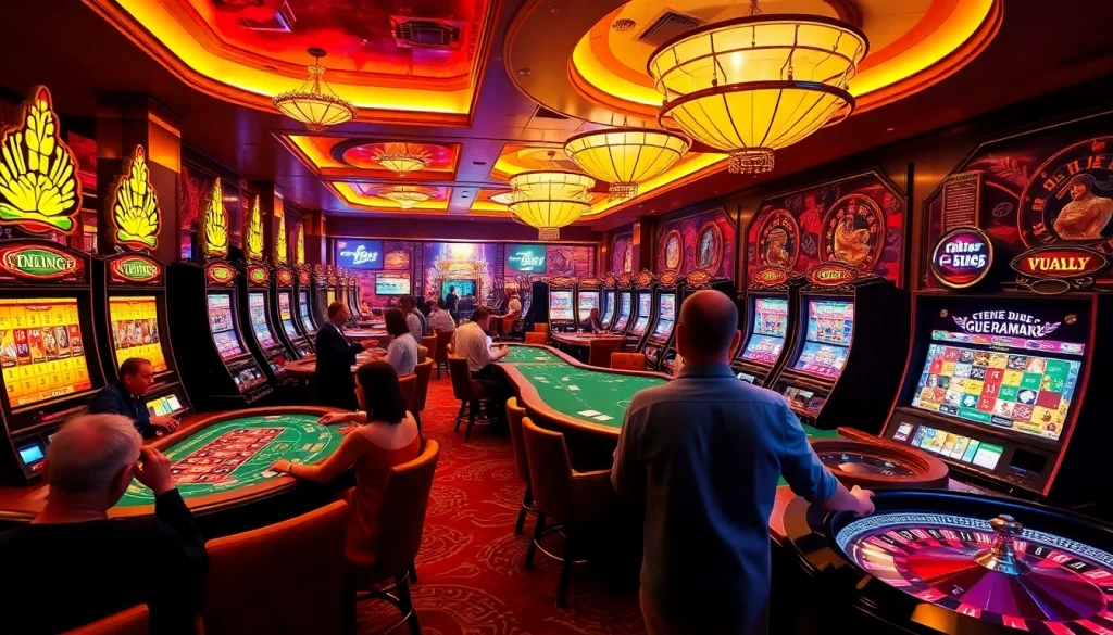 Explore the exhilarating VUABAI9 online casino with vibrant tables, winning moments, and engaging games.