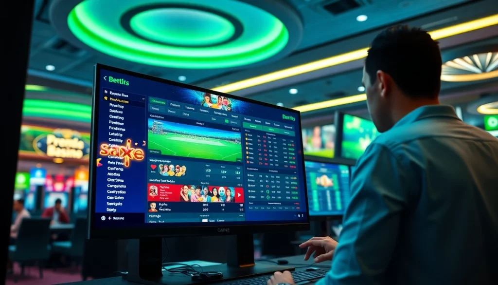 Engage with i9bet's innovative betting platform that highlights user interaction and vibrant design.